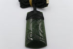 New Zealand Greenstone Engraved Toki 52mm
