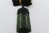 New Zealand Greenstone Engraved Toki 52mm