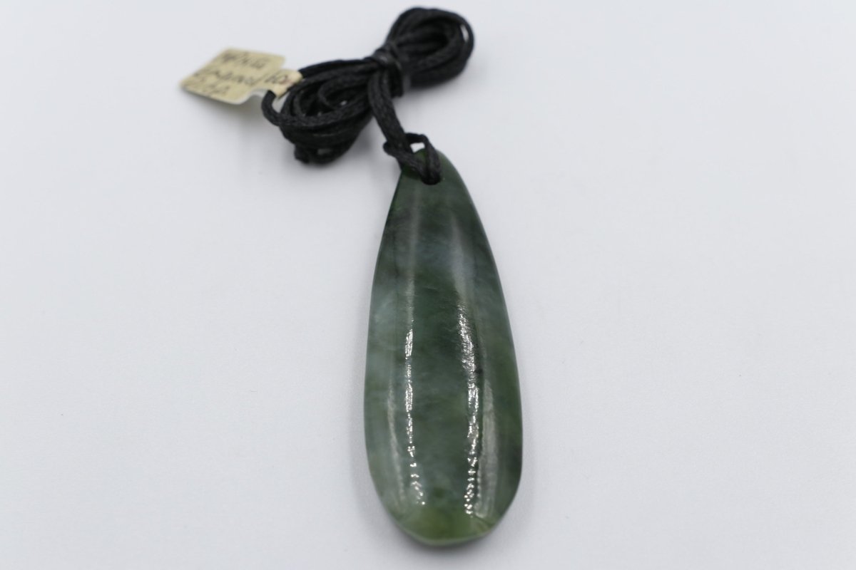 New Zealand Greenstone Drop 60mm