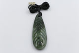 New Zealand Greenstone Drop 60mm
