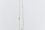 9ct Gold Trace Link Solid round edge Bars 45cm HHX902/4