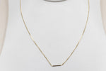 9ct Gold Trace Link with Elongated Links HHY315/1
