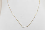 9ct Gold Trace Link with Elongated Links HHY315/1