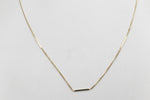 9ct Gold Trace Link with Elongated Links HHY315/1
