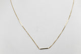 9ct Gold Trace Link with Elongated Links HHY315/1