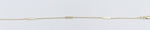 9ct Gold Fine curb Link with solid elongated Bars Bracelet HHY315/41