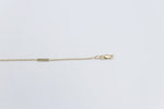 9ct Gold Trace link withBars bracelet HHX902/41