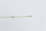 9ct Gold Trace link withBars bracelet HHX902/41