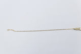 9ct Gold Trace link with bars bracelet HHX023/11