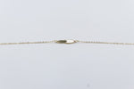9ct Gold Trace link with bars bracelet HHX023/11