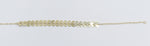 9ct Gold Trace link with arrows bracelet HHX802/11