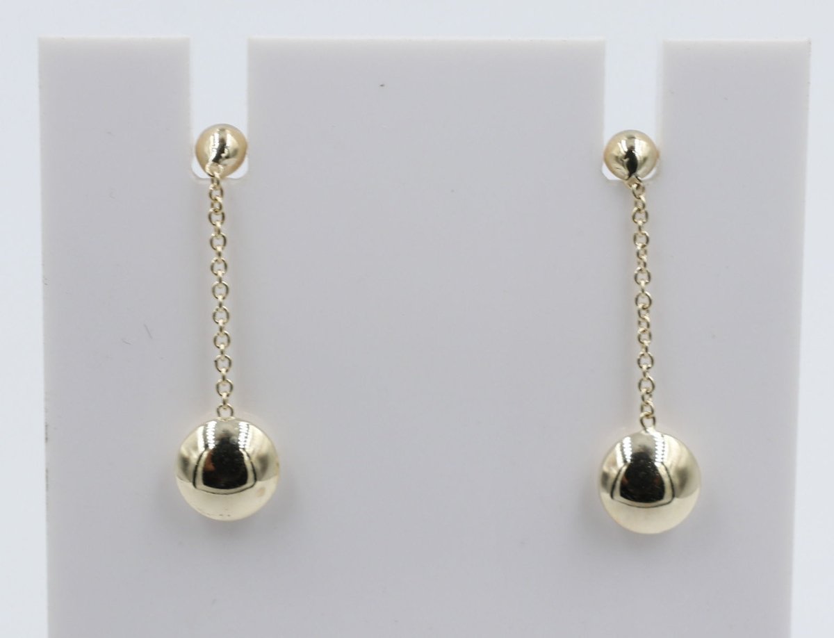 9ct Gold Dangle Earrings OFY537/8