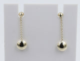 9ct Gold Dangle Earrings OFY537/8