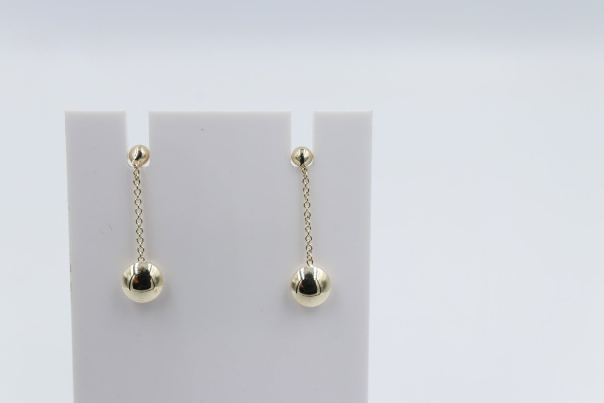 9ct Gold Dangle Earrings OFY537/8