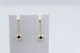 9ct Gold Dangle Earrings OFY537/8