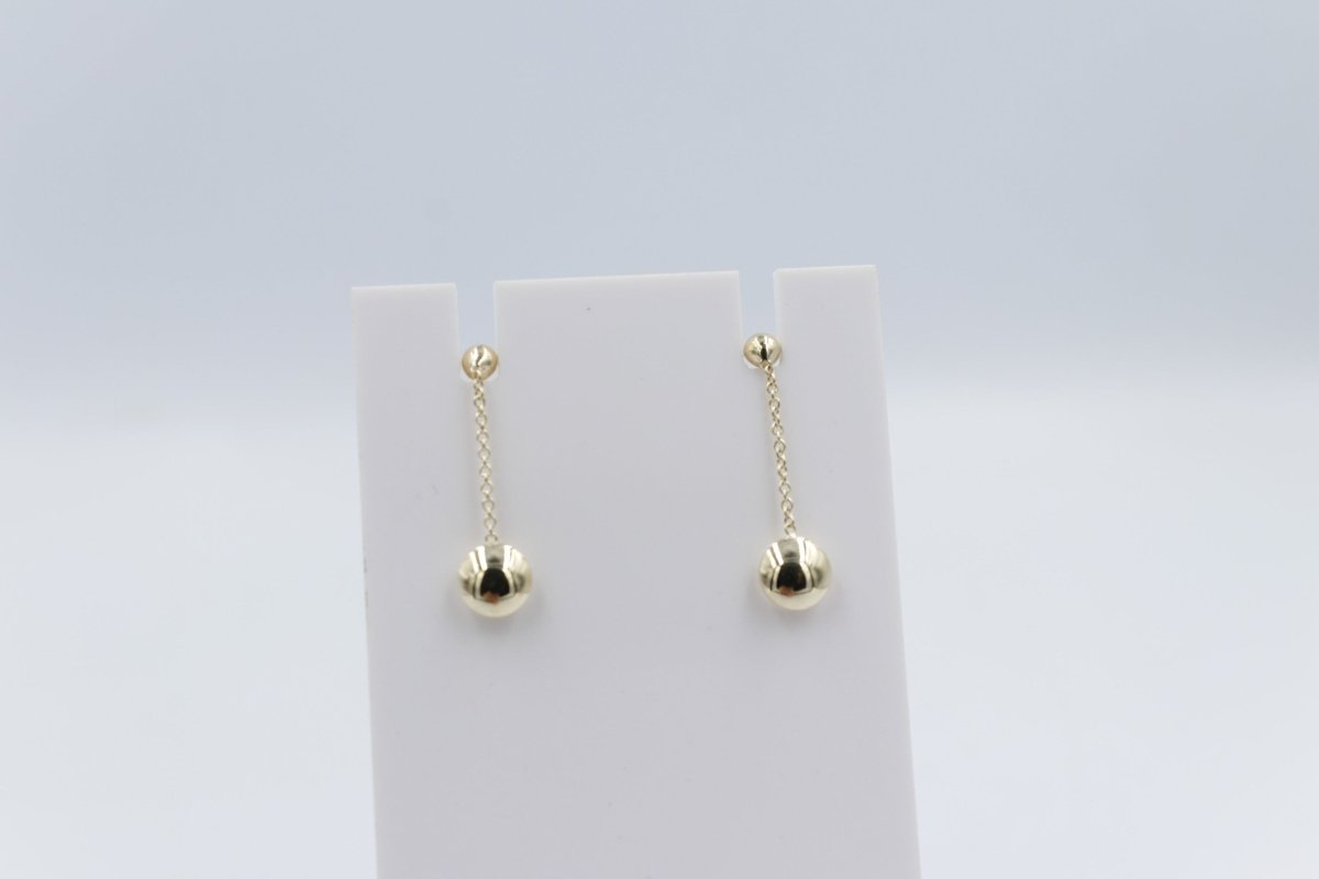 9ct Gold Dangle Earrings OFY537/8