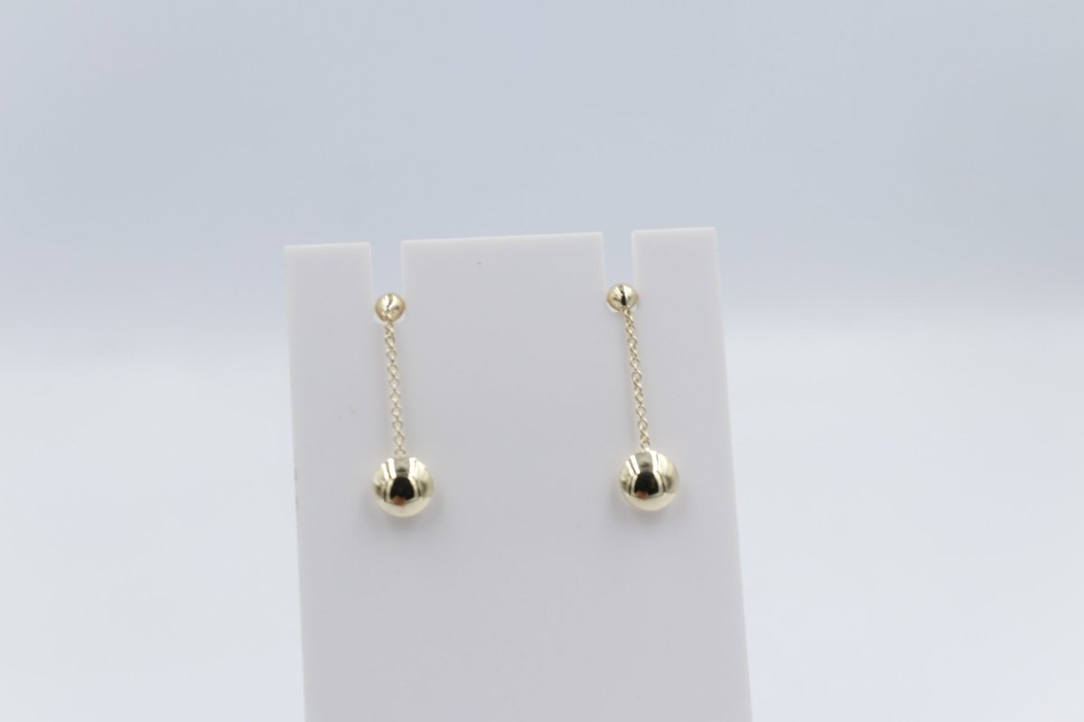 9ct Gold Dangle Earrings OFY537/8