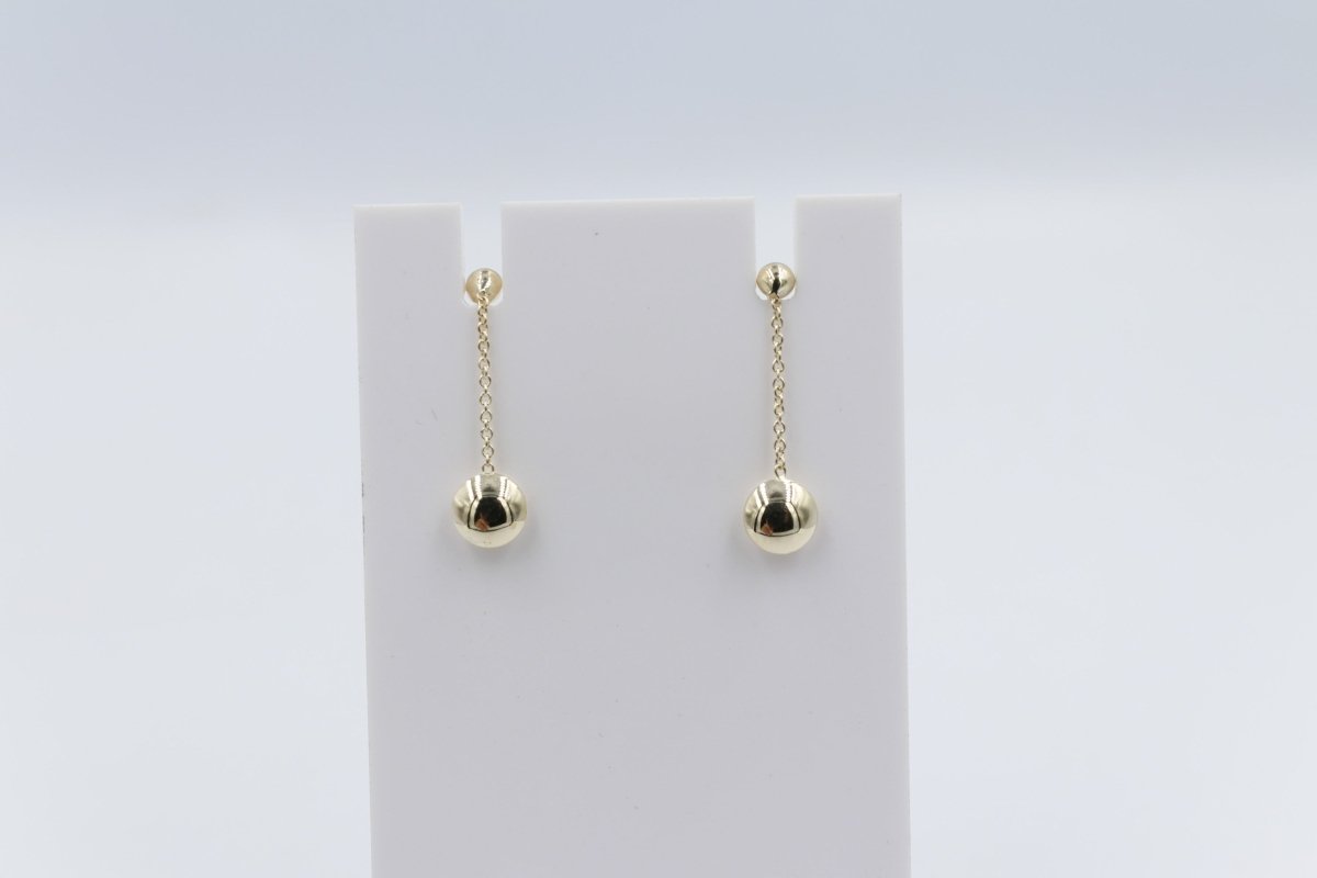 9ct Gold Dangle Earrings OFY537/8