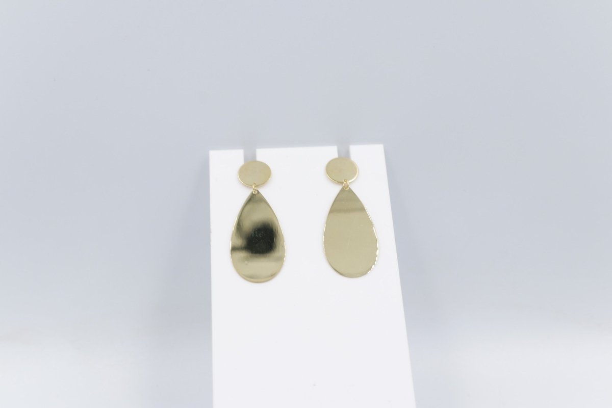 9ct Gold Dangle Earrings OFY443/8