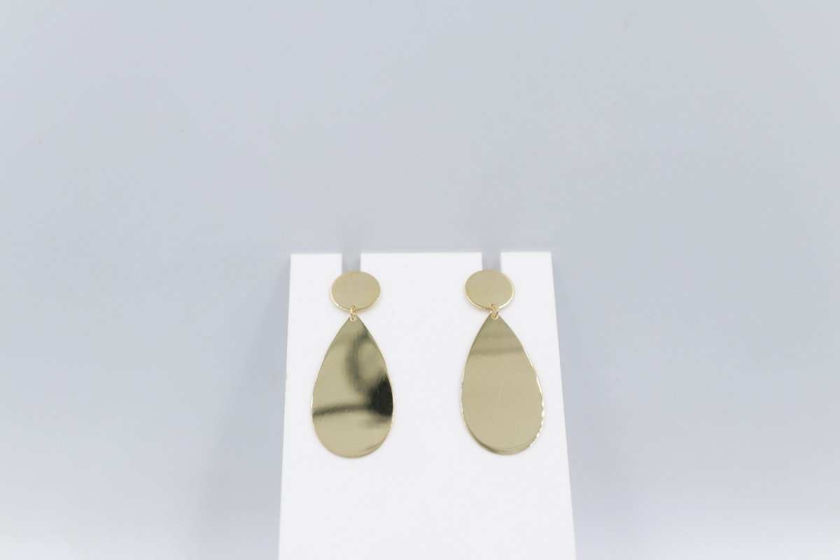 9ct Gold Dangle Earrings OFY443/8