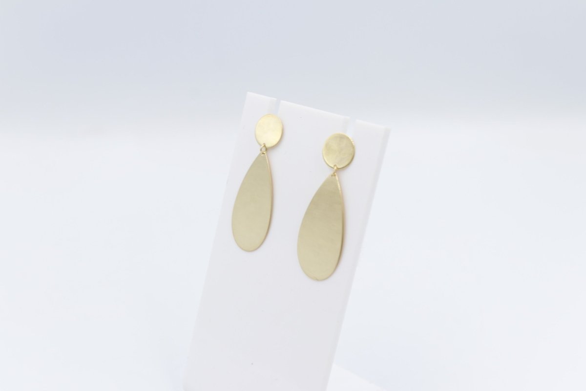 9ct Gold Dangle Earrings OFY443/8