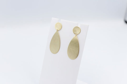 9ct Gold Dangle Earrings OFY443/8