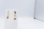 9ct Gold Dangle Earrings OFY332/8