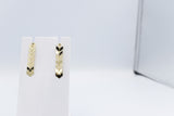 9ct Gold Dangle Earrings OFY332/8
