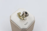 9ct Gold Trio Set with Sapphire and Diamond SYR1740