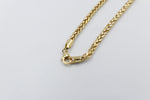 9ct Gold Italian Wheatsheaf Chain 65cms