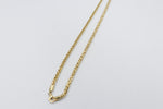 9ct Gold Italian Wheatsheaf Chain 65cms