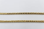 9ct Gold Italian Wheatsheaf Chain 65cms
