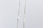 Stg Silver Curb Link Chain  IRA45