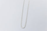 Stg Silver Curb Link Chain  IRA45