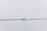 Stg Silver Curb Link Chain  IRA45
