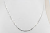 Stg Silver Curb Link Chain  IRA45