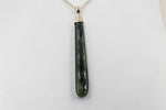 9ct Gold Set New Zealand Greenstone  SJ108