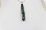 9ct Gold Set New Zealand Greenstone  SJ108