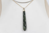 9ct Gold Set New Zealand Greenstone  SJ108