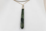 9ct Gold Set New Zealand Greenstone  SJ108