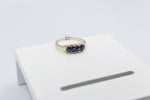 9ct Gold Sapphire & Diamond ring SYR7987S