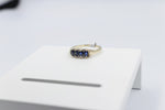 9ct Gold Sapphire & Diamond ring SYR7987S