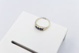 9ct Gold Sapphire & Diamond ring SYR7987S