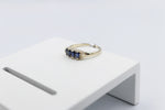 9ct Gold Sapphire & Diamond ring SYR7987S