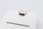 9ct Gold Sapphire & Diamond ring SYR7987S