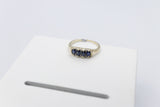 9ct Gold Sapphire & Diamond ring SYR7987S