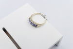 9ct Gold Tanzanite & Diamond ring SYR7993T