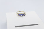 9ct Gold Tanzanite & Diamond ring SYR7993T
