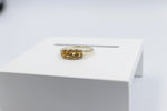 9ct Gold Citrine & Diamond ring SYR7987C
