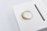 9ct Gold Citrine & Diamond ring SYR7987C